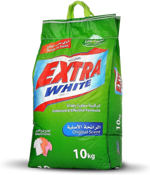 Extra White Detergent Powder Flower Low Foam, 10kg
