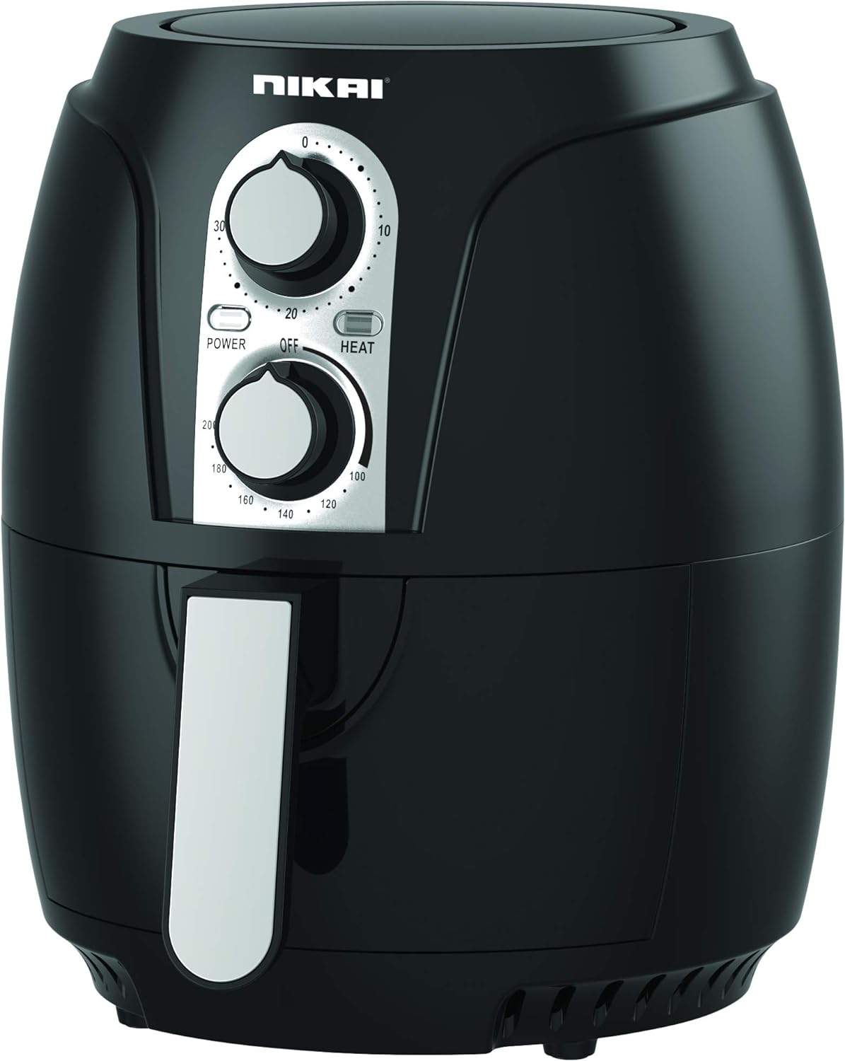 Nikai 3 Liter Air Fryer |1100-1300W|50/60Hz|Black Model No NAF2501M, min 2 yrs warranty