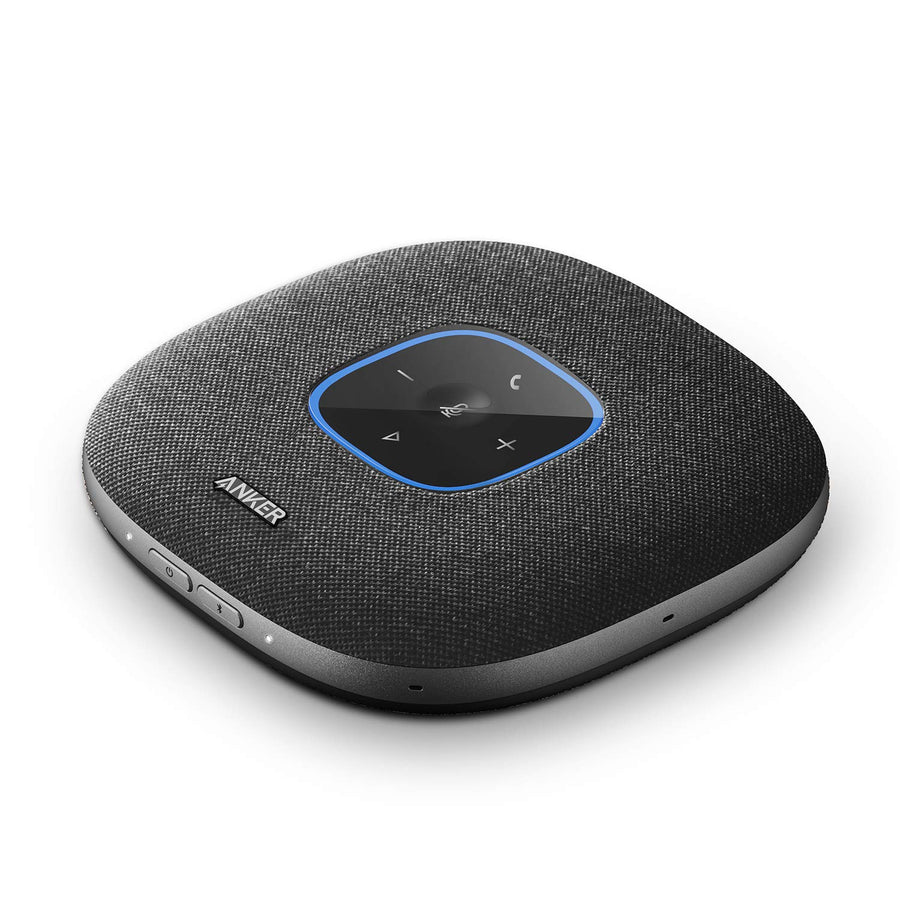 Anker PowerConf S3 Bluetooth Speakerphone with 6 Mics, Enhanced Voice Pickup, 24H Call Time, App Control, Bluetooth 5, USB C, Conference Speaker Compatible with Leading Platforms