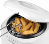 Progress EK2969P Compact Mini Deep Fat Fryer - Removable Easy Clean Cooking Basket, Small 1L Deep Fryer, 950W, Non-Stick Chip Pan, Detachable Handle, Variable Temperature To 190°, 20.7 x 19.2 x 19cm