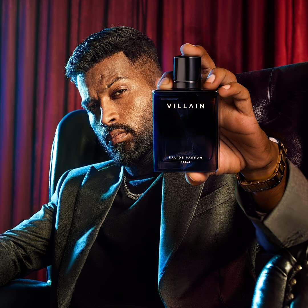 Villain Perfume For Men Fragrance|Eau De Parfume-Long Lasting Perfume for men|Non Pheromone Perfume for Boys|Oud Perfume|Woody & Spicy|Edp Perfume|Fragrance & Perfume-100 ML