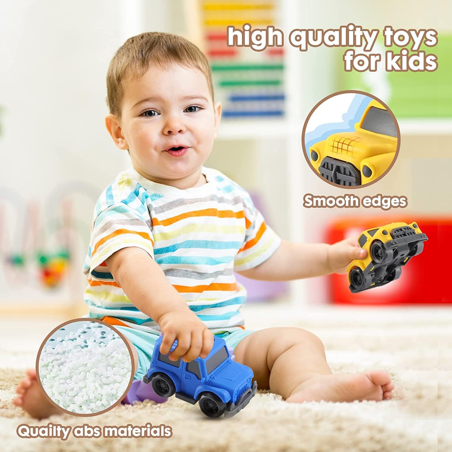 5 in 1 Transport Carrier Truck Toys Set,Toys for 18 Months + Boys and Girls,Friction Powered Car Toys Play Vehicle Toys, birthday Gifts for Boys Girls