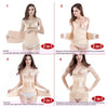 ChongErfei 3-in-1 Postpartum Support Waist Belt Shapewear Slimming Girdle, Beige, One Size