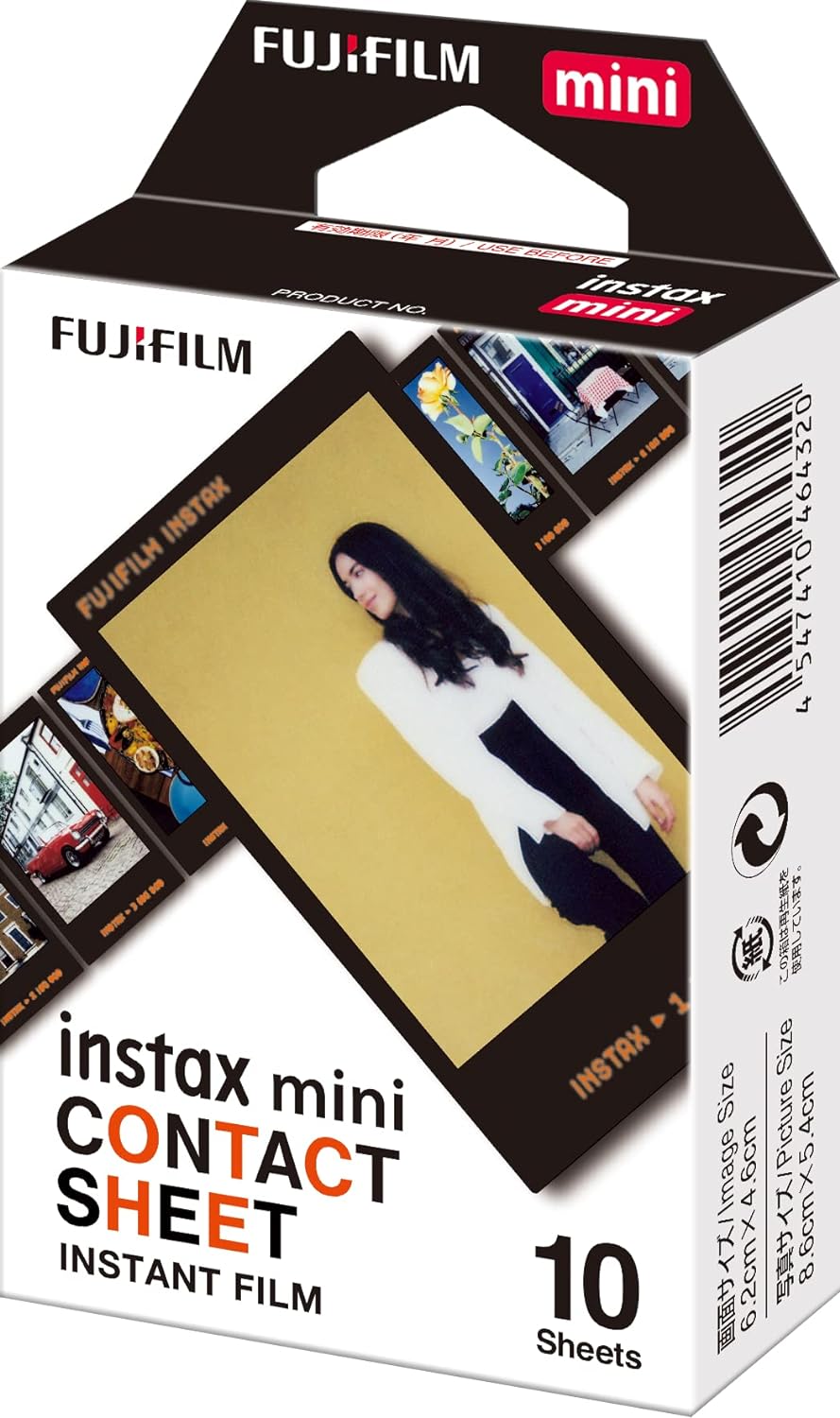 Fujifilm Instax Mini Contact Sheet Film - 10 Exposures