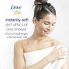 DOVE Deeply Nourishing Body Wash, for instant moisturising, Original, No Sulfates or Parabens, 750ml