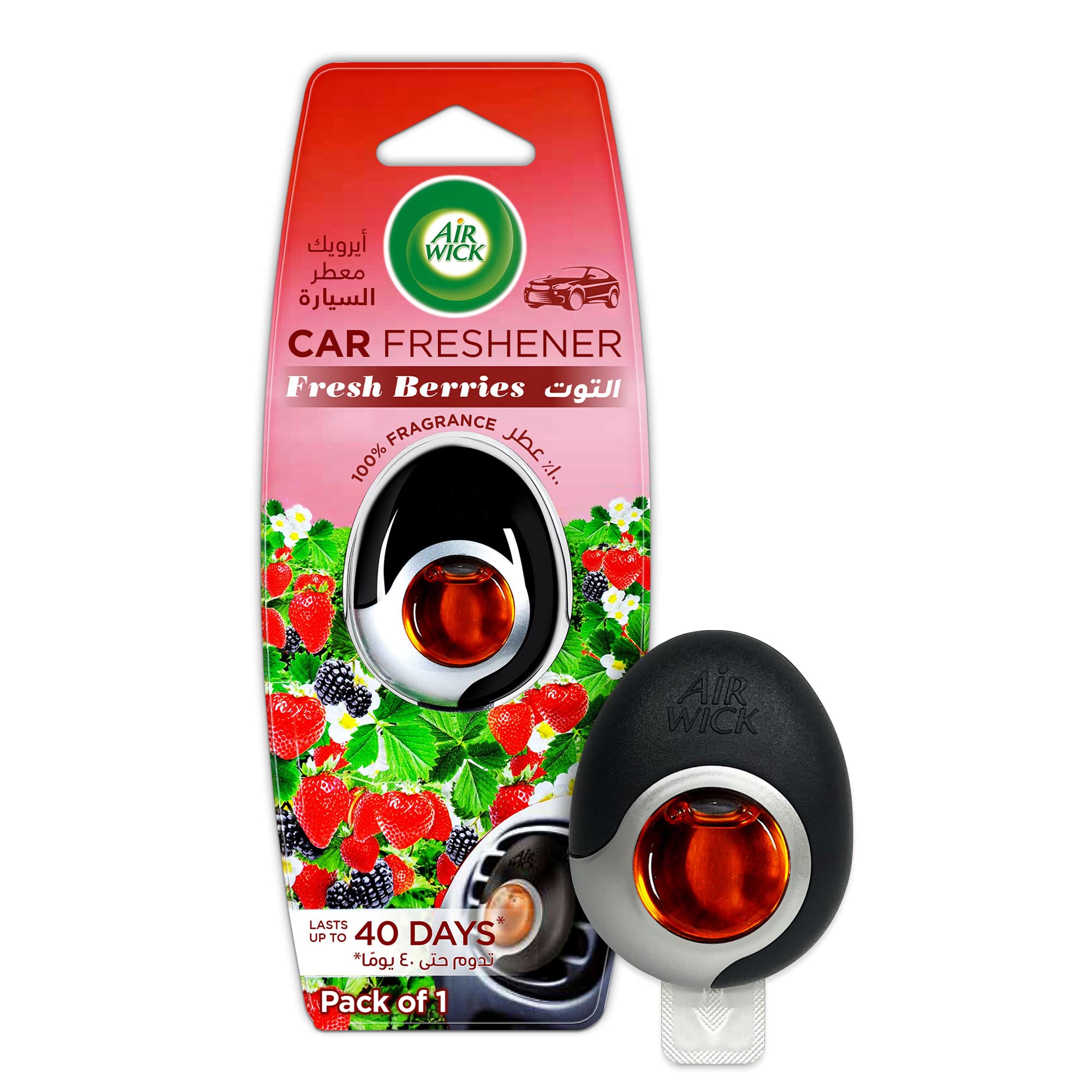 Air wick Vent Clip Fresh Berries, 2.5 ml