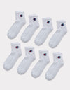 Champion Double Dry Moisture Wicking Champion Logo 6-Pack Ankle Socks