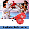 Arabest Taekwondo Kick Pads - 2 Pack Durable Kicking Target Pads, PU Leather Karate Kick Pads, Boxing Training Pads for TKD Karate Martial Arts Strike Targets Kickboxing Training