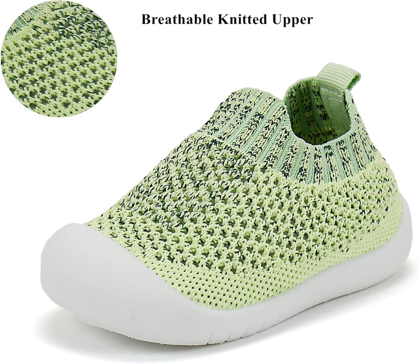 Baby Boy Girl Shoes Breathable Mesh Sneakers Lightweight Non-Slip Toddler Walking Shoes Infant First Walkers