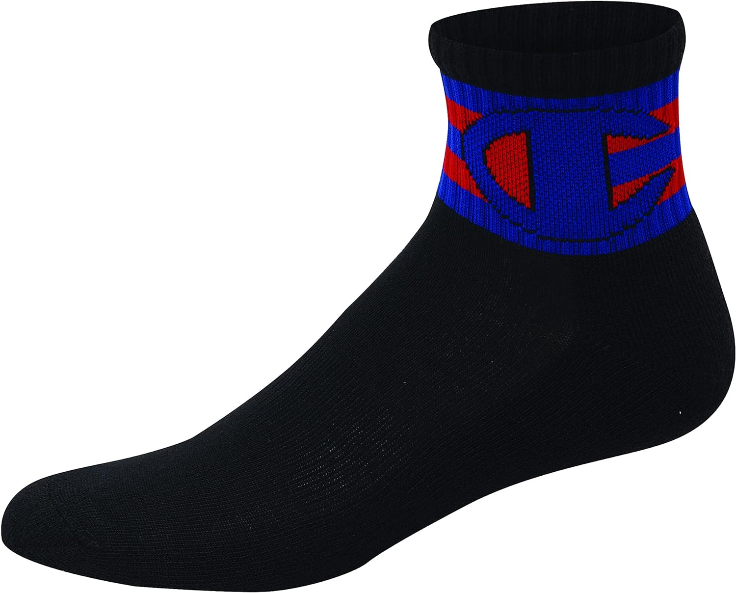 Champion Double Dry Moisture Wicking Champion Logo 6-Pack Ankle Socks