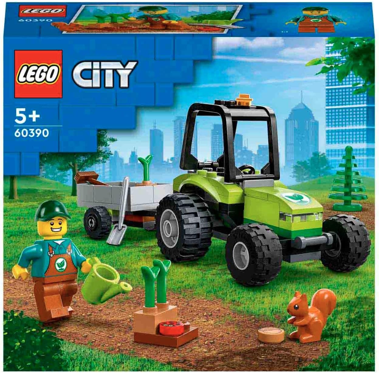 LEGO® City Park Tractor 60390 Building Blocks Toy Car Set; Toys for Boys, Girls, and Kids (86 Pieces)