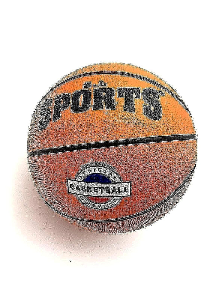 Streetk Basketball, Size 7, Sp8-9, Multi Color