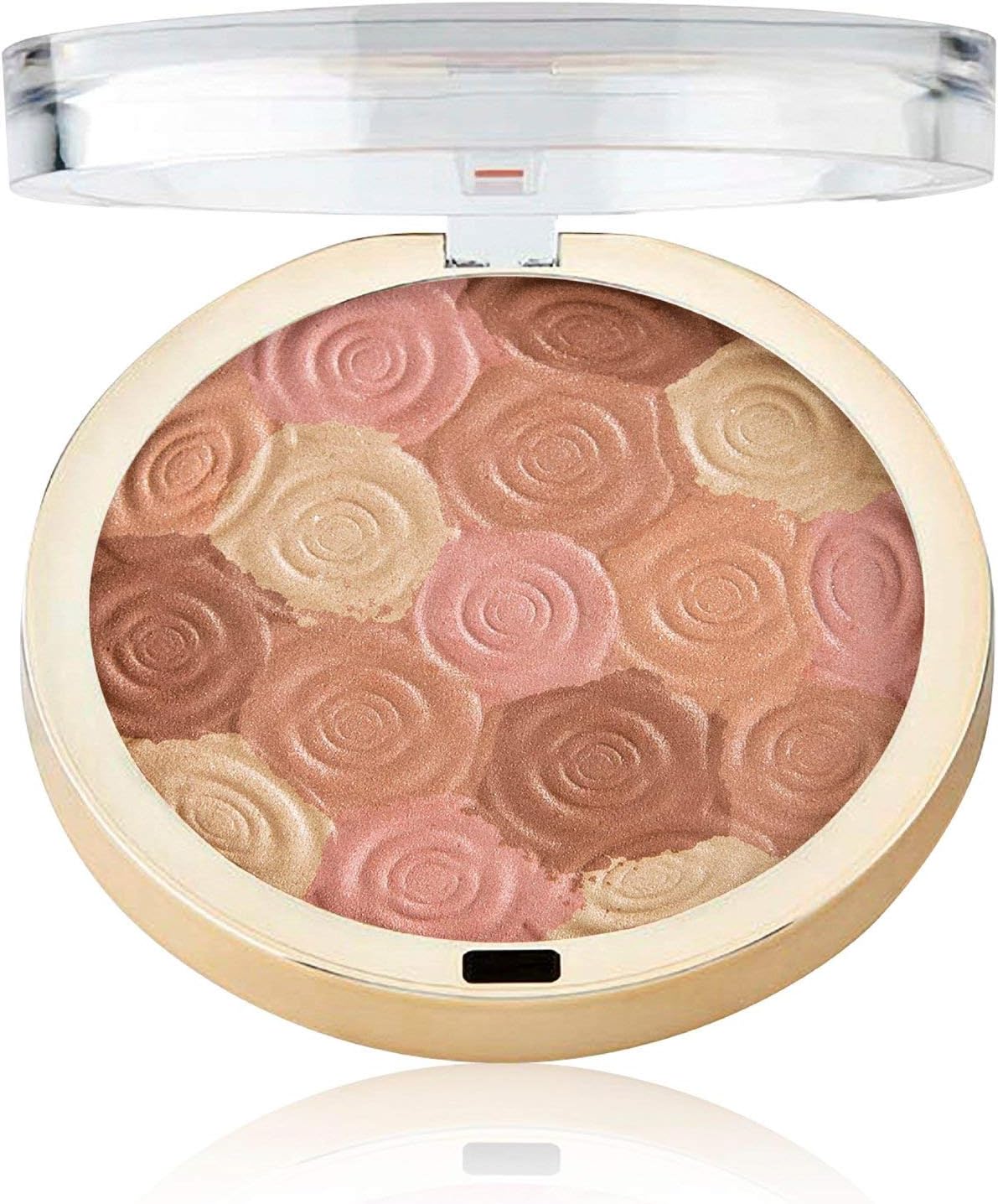 Milani Illuminating Face Powder - Hermosa Rose (0.35 Ounce) Cruelty-Free Highlighter, Blush & Bronzer in One Compact to Shape, Contour & Highlight