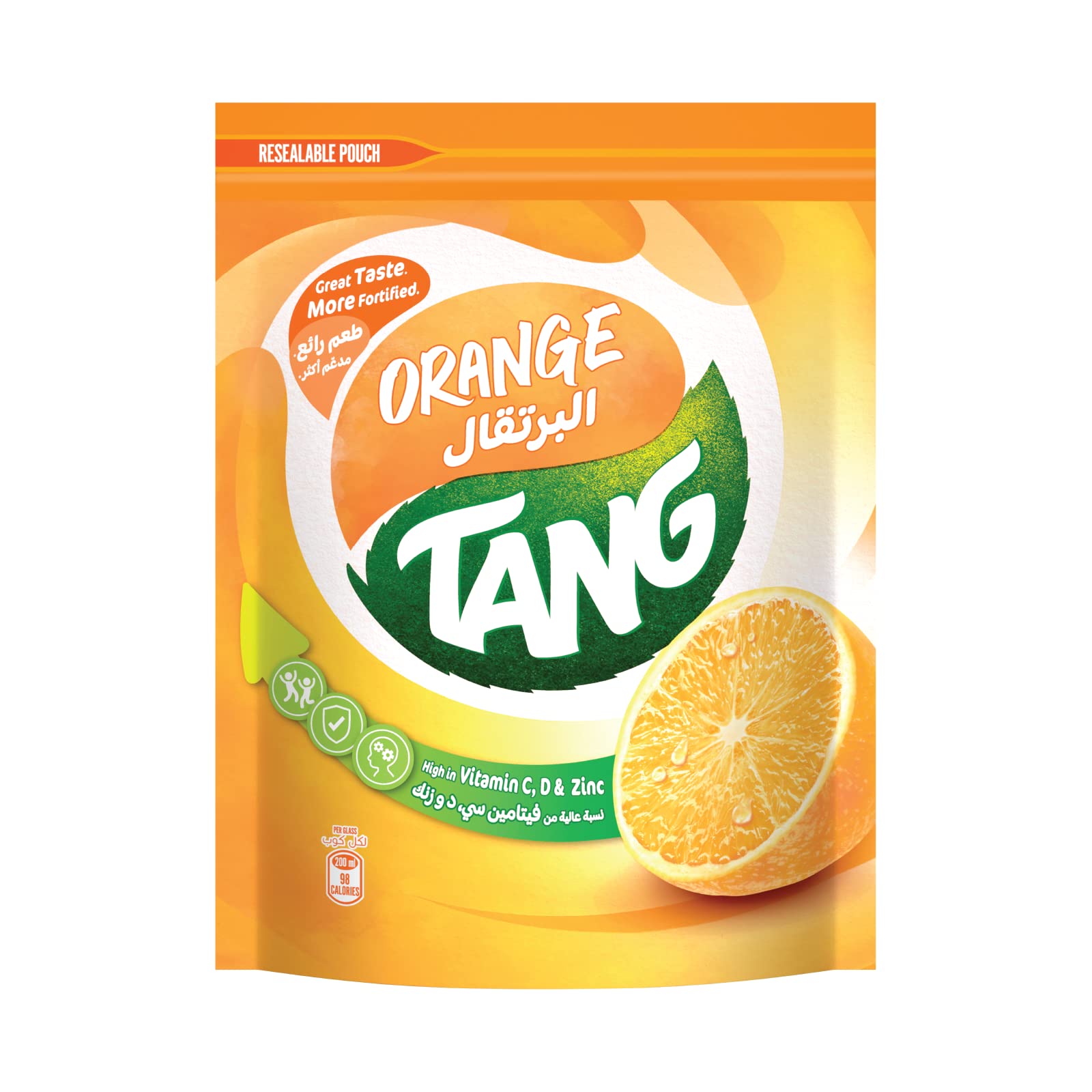 Tang Orange Flavoured Juice, 375 Gm