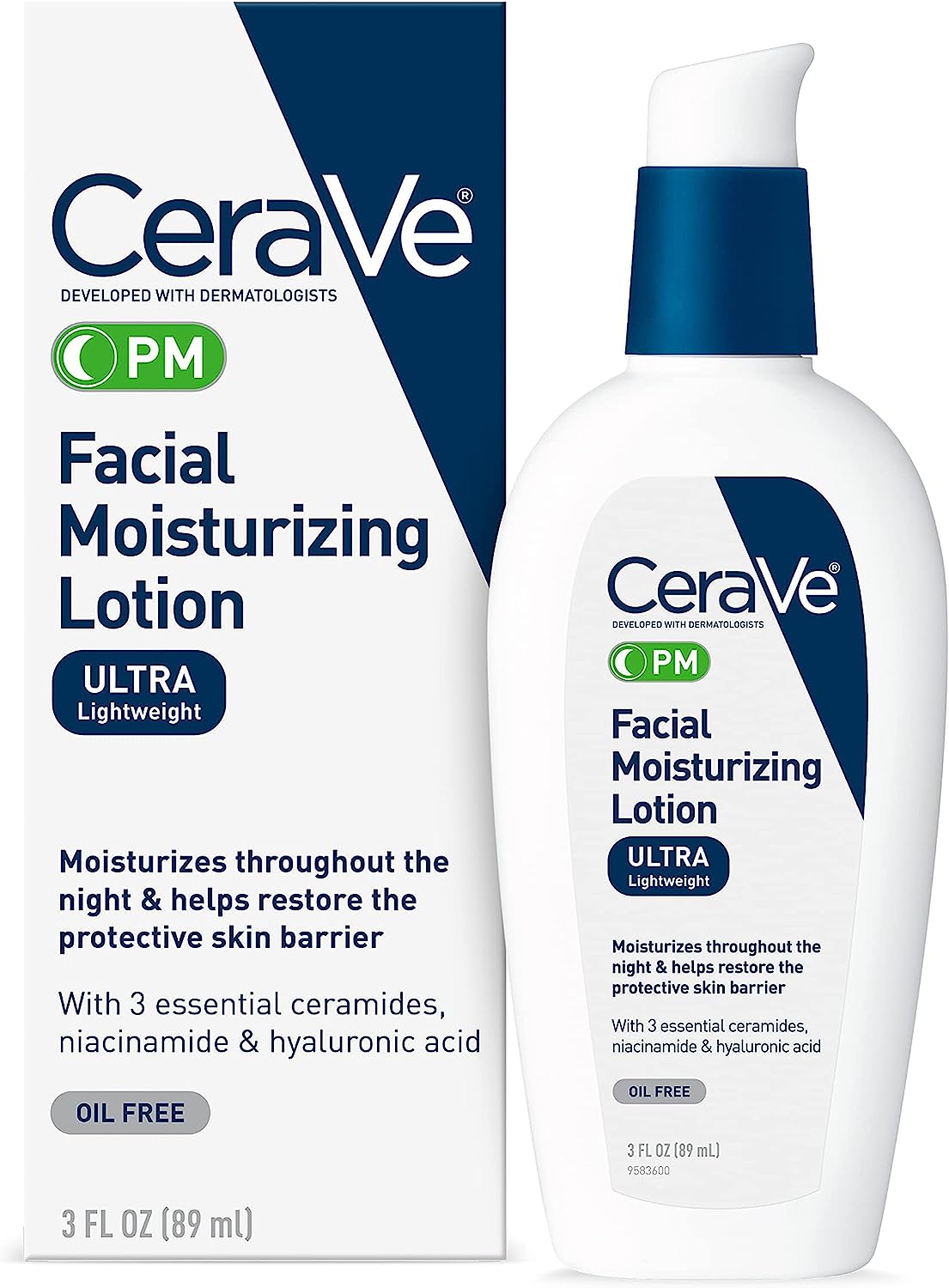 CeraVe Facial Moisturizing Lotion AM SPF 30 | 3 oz | Daily Face Moisturizer with SPF | Packaging May Vary