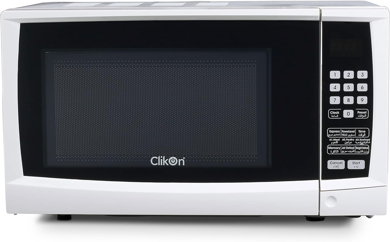 Clikon 20 Liter Digital Microwave with Push Button Control| Model No CK4317-CK4319-CK4320 with 2 Years Warranty