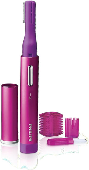 Philips PrecisionPerfect compact Precision Trimmer for Women, Facial Hair Removal & Eyebrows, HP6390/51