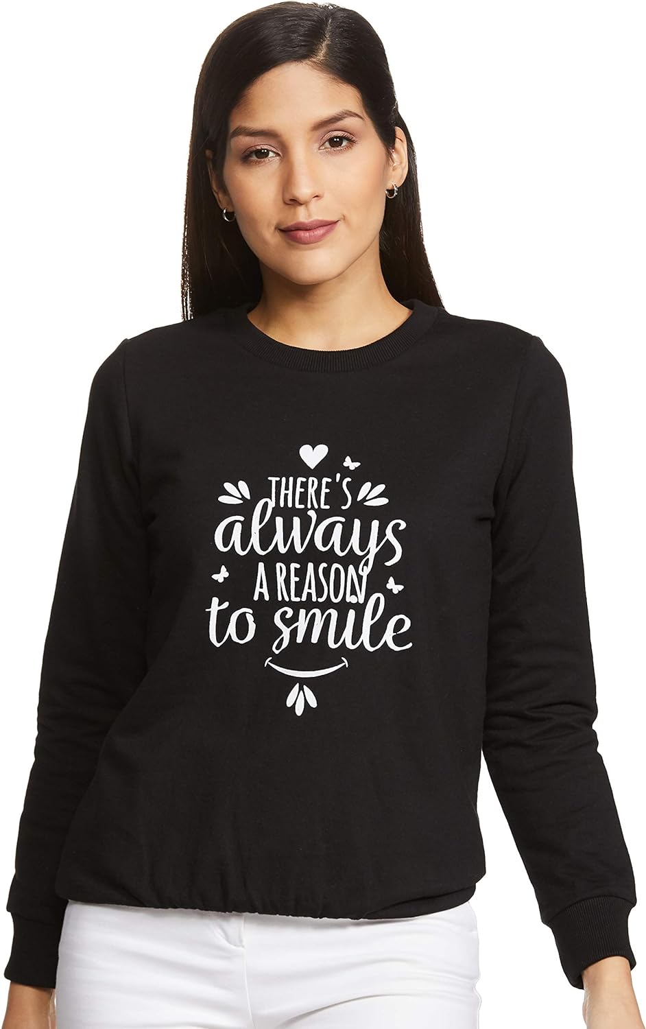 Styleville.in Women's Fleece Sweatshirt