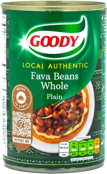 Kasih Foul Medammas Broad Beans, 390 G, Brown