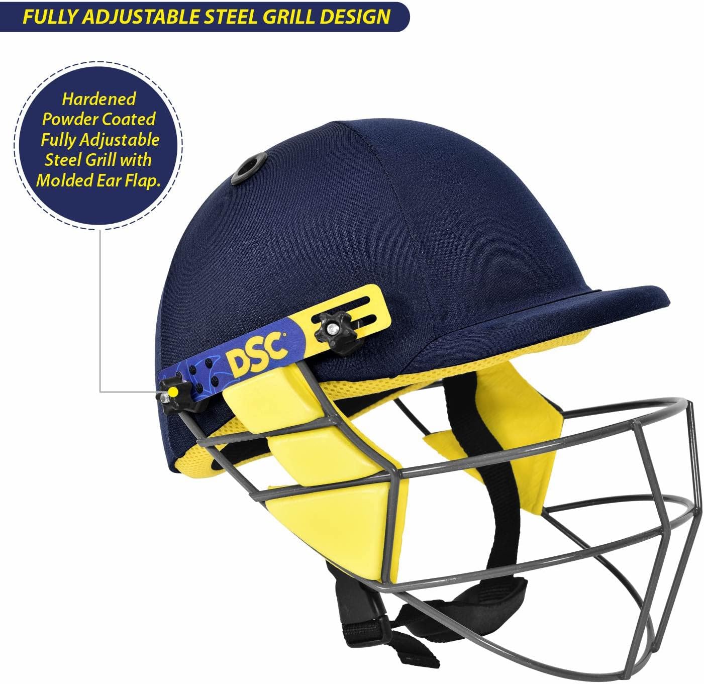 DSC BOUNCER Cricket Helmet for Men & Boys