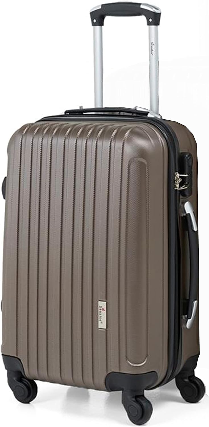 Senator Hard side Suitcase on Wheels Ultra Lightweight ABS Light Spinner Trolley Case with Spinner Wheels 4 - KH132