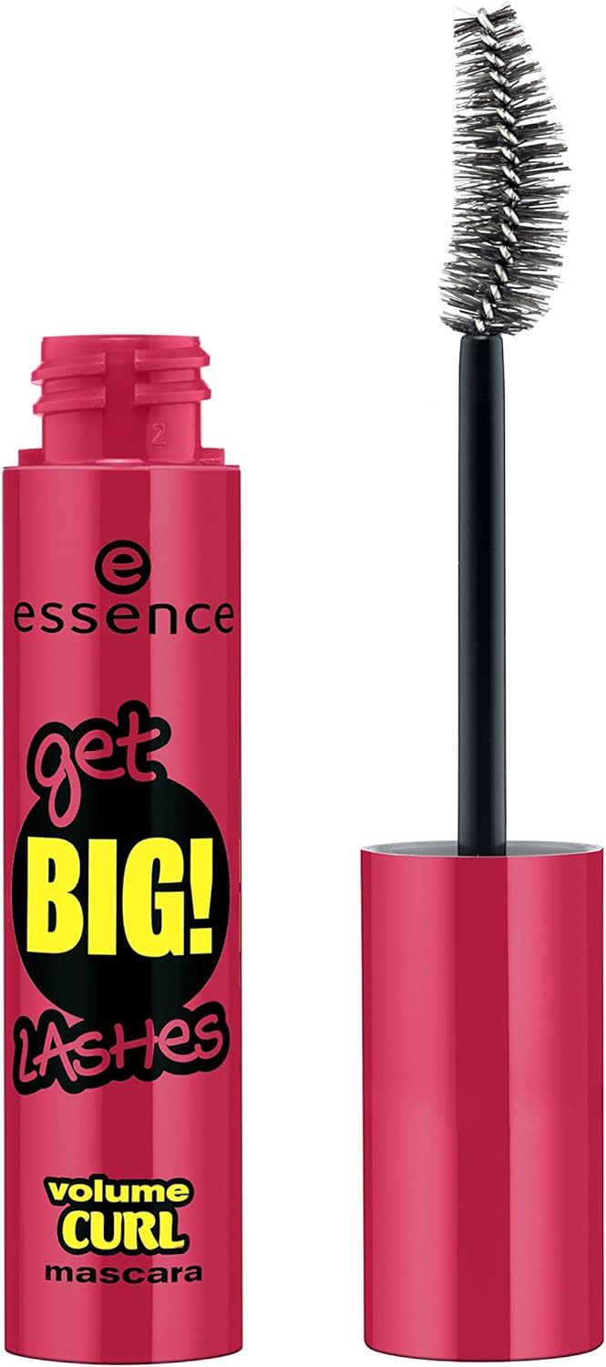 Essence Get Big Lashes Volume Curl Mascara - Black, 77202