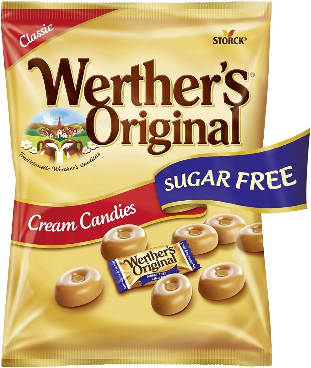 Storck Werther's Original Sugar Free Candies, 70 g