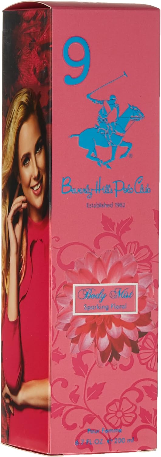 Beverly Hills Polo Club Premium Body Mist Sparkling Floral No.9 (200Ml)