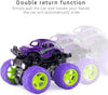Playmate 4 Pack Monster Truck Toys for Boys and Girls, Inertia Car Educational Toy Cars, Friction Powered Push and Go Toy Cars, Christmas Gift Birthday Party Supplies for Toddlers Kids (4 Color)