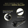 The Man Company Derma Roller for Men | For Scalp & Beard | Activates Hair Follicles | 540 (0.5 mm) Chromium micro-needles with Titanium Finish | Safe & Effective | Easy To Use