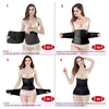 ChongErfei 3-in-1 Postpartum Support Waist Belt Shapewear Slimming Girdle, Beige, One Size