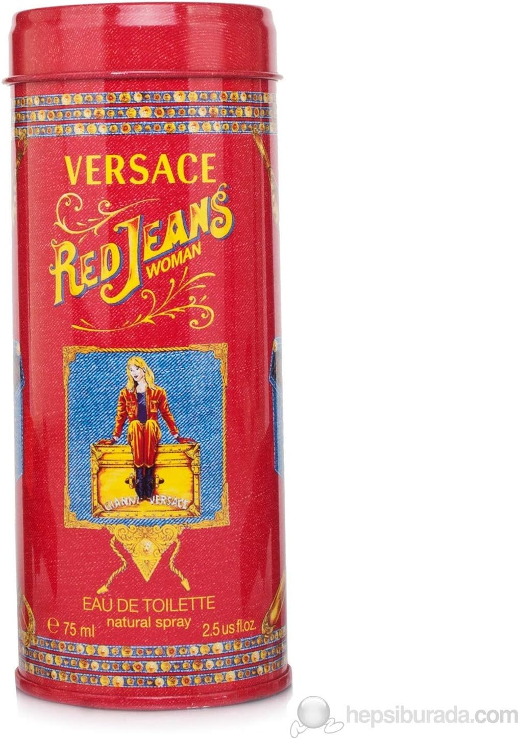 Versace RED JEANS by Gianni for WOMEN: EDT SPRAY 2.5 OZ (NEW PACKAGING)