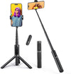 ATUMTEK 3 in 1 Aluminum Selfie Stick with Wireless Remote and Tripod Stand 270 Degree Rotation for iPhone, Samsung and Smartphone