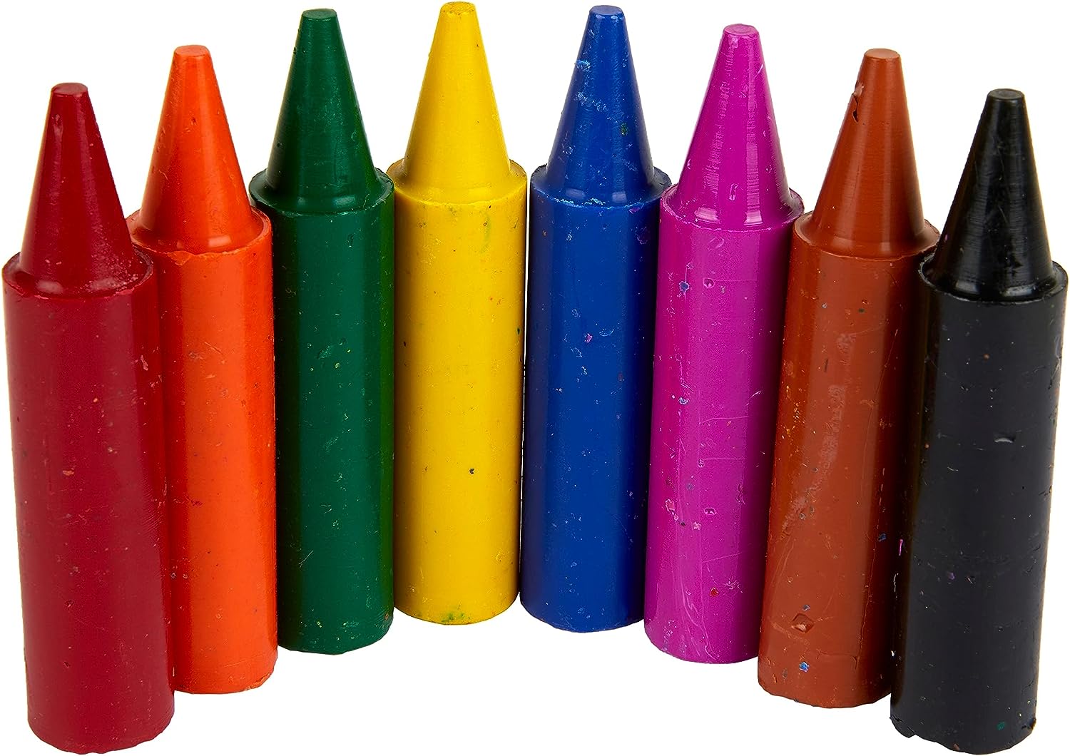 CRAYOLA MyFirst Jumbo Crayons - Assorted Colours (Pack of 8) | Easy-Grip Colouring Crayons Perfect for Toddlers Hands | Ideal for Kids Aged 12+ Months