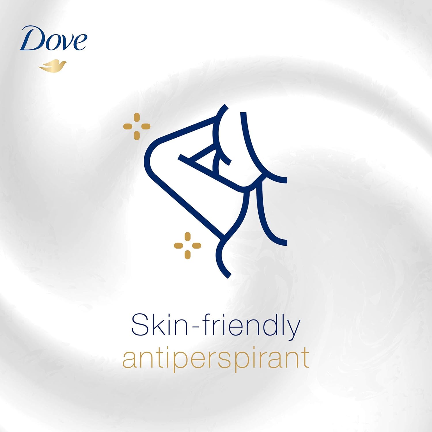 Dove Women Antiperspirant Deodorant Stick for refreshing 48-hour protection, Powder Soft, alcohol free, 40g