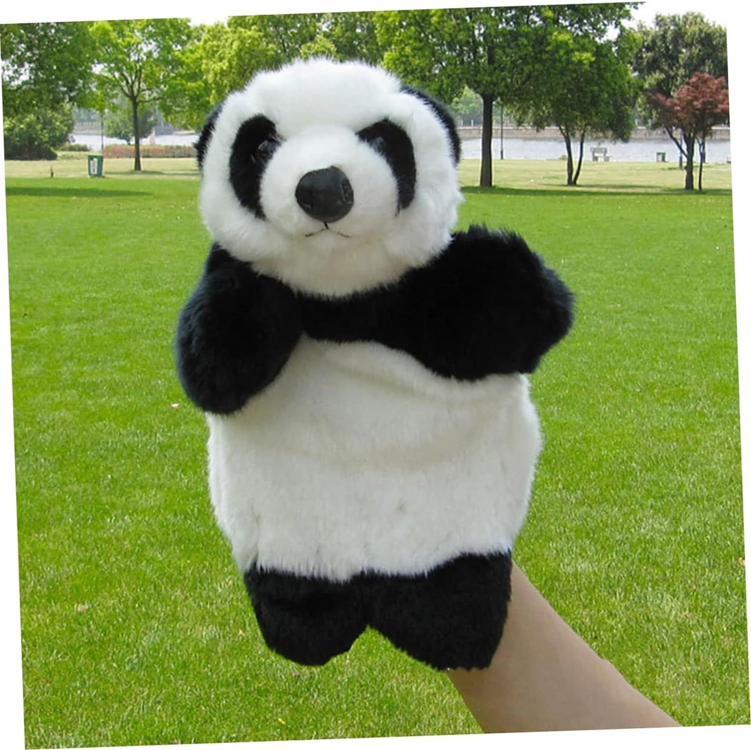 Bolivia's Hand Puppets, Panda Stuffed Animal Toy, Panda Plush Toys, Panda Hand Puppets Kids Toys, Cute Soft Plush Panda Toy, Panda Plush Interactive Toy for Boys Girls Age 4-8