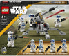 LEGO Star Wars 501st Clone Troopers Battle Pack, Official Star Wars x LEGO Building Blocks Set, Age 6+, 75345 (119 pieces)
