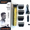 Professional Hair Trimmer Cordless T Shape Trimmer for Men Rechargeable No Gap Trimmer with Combs