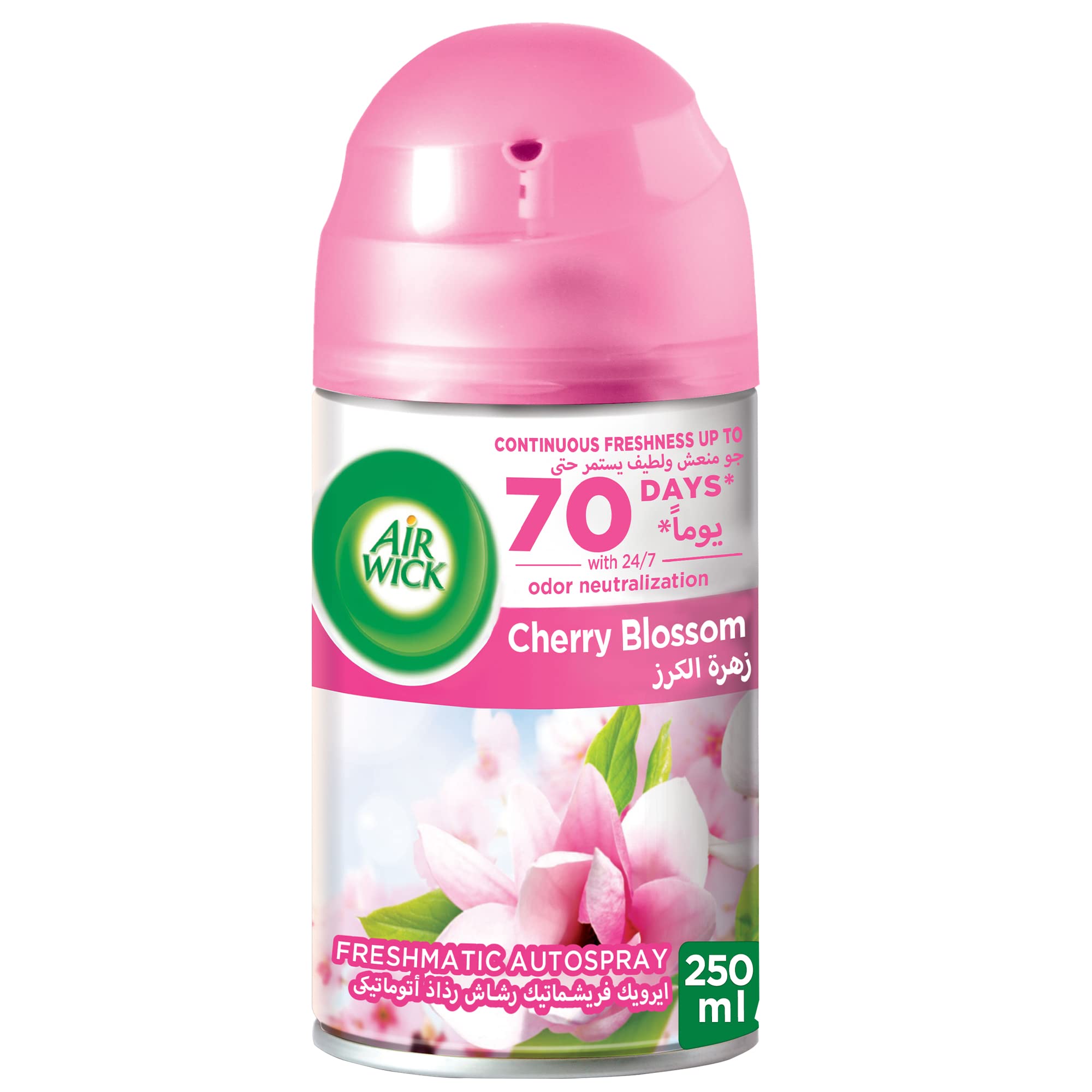 Air Wick Air Freshener Freshmatic Refill Pure Cherry, 250Ml