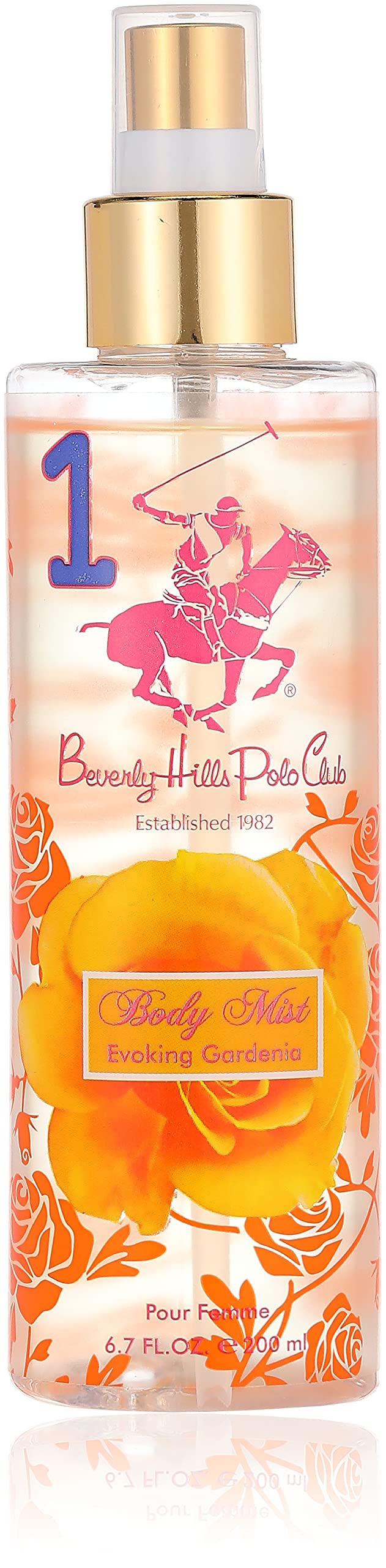 Beverly Hills Polo Club Premium Body Mist Evoking Gardenia No.1 (200Ml)