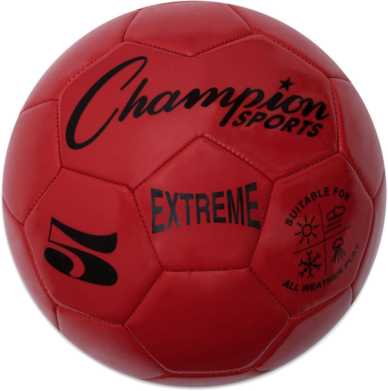 Champion Sports Extreme Series Composite Soccer Ball: Sizes 3, 4, 5 in Multiple Colors