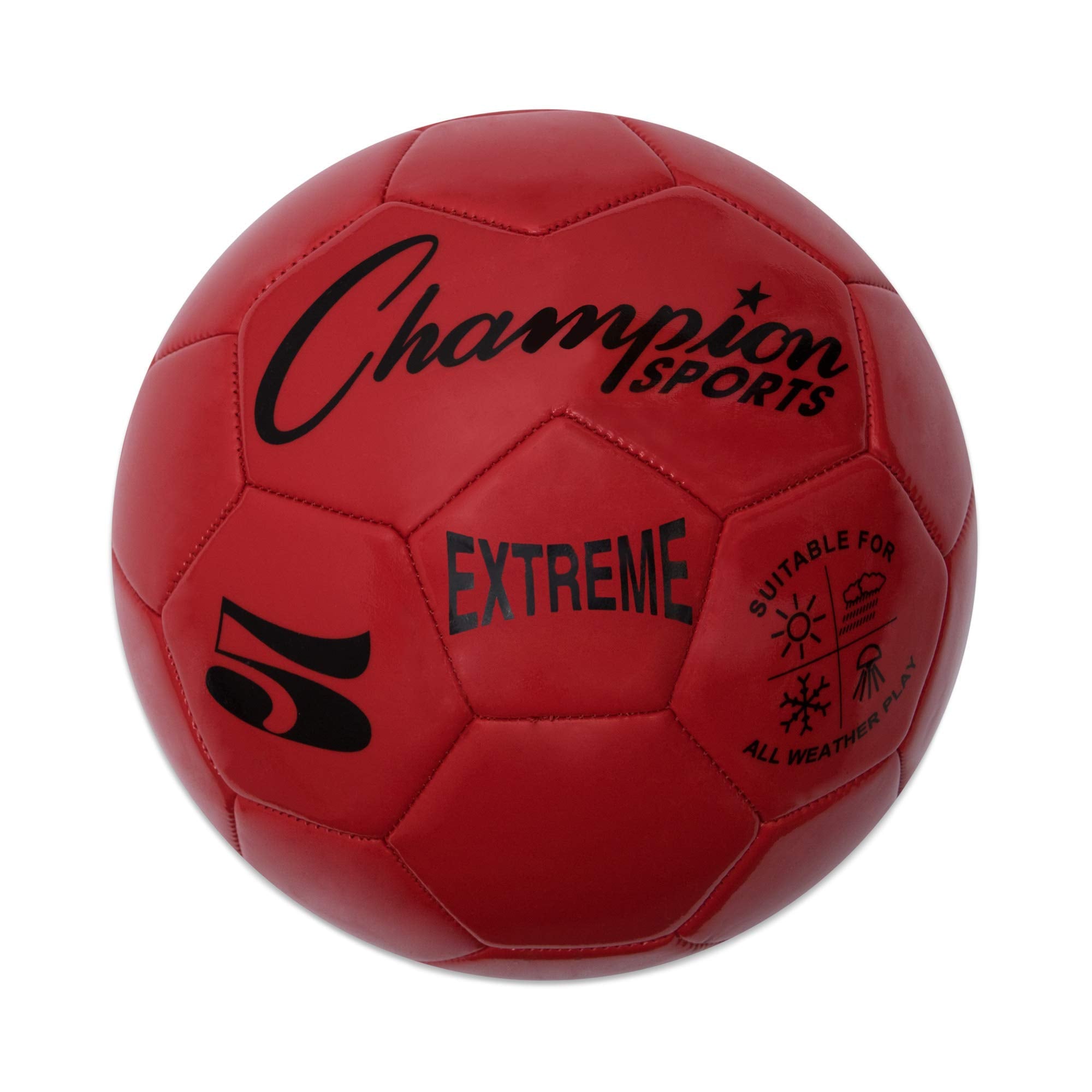 Champion Sports Extreme Series Composite Soccer Ball: Sizes 3, 4, 5 in Multiple Colors