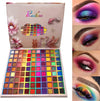 Rechoo 35 Colors Glitter Eye shadow Palette Eye Makeup Colourful Eyeshadow Palette Pallet Shiny Colorful Shimmer Bright Color Pigmented Paleta