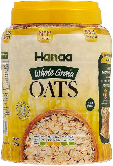 Hanaa Whole Grain Oats, 900 g - Pack of 1