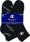 Champion Double Dry Moisture Wicking Champion Logo 6-Pack Ankle Socks