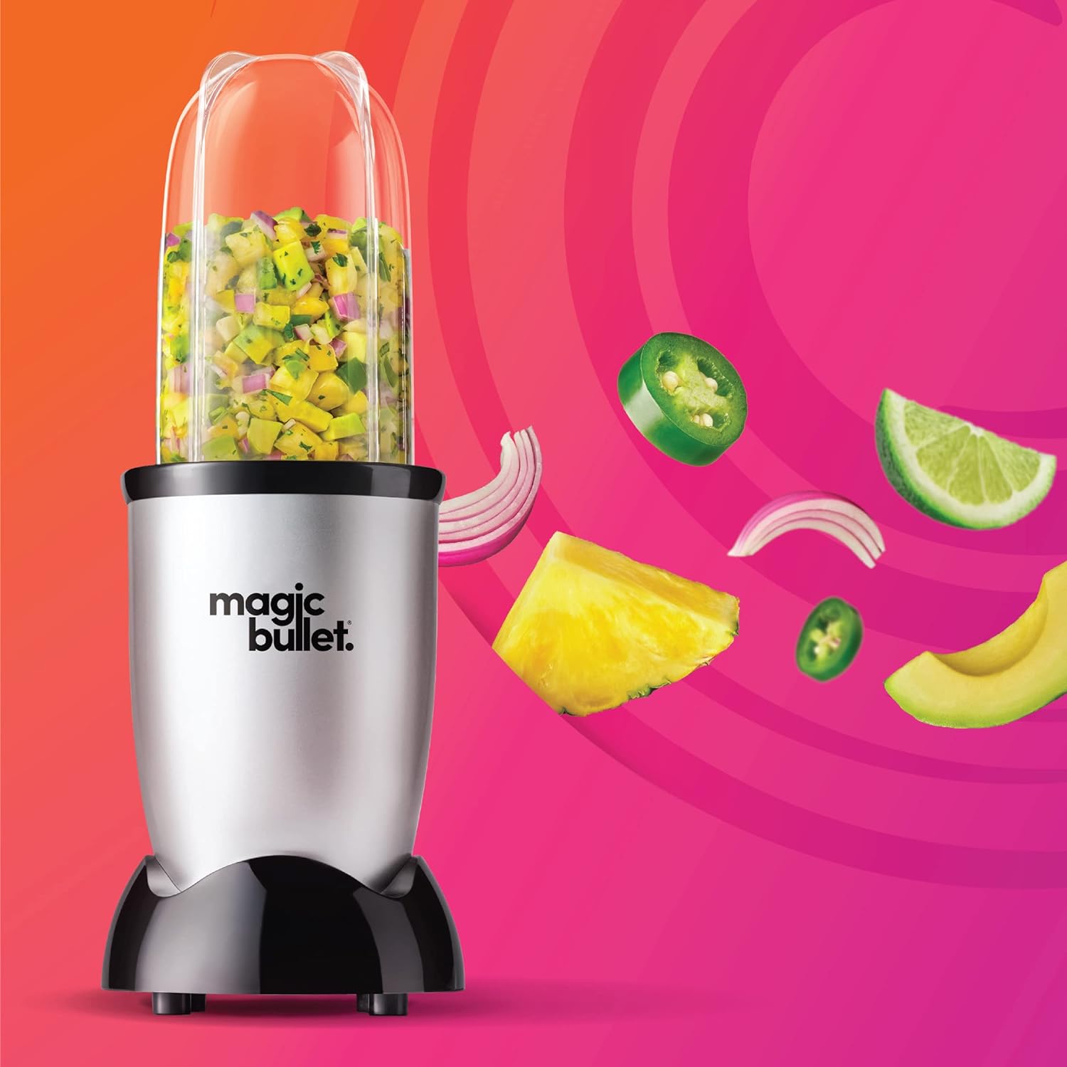 Magic Bullet 0.68 Litre Multifunction High Speed Blender With Nutrient Extractor | Model No Mb1002