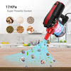 SINCHER Vacuum Cleaner Corded with 17KPa Handheld Vacuum Powerful Suction, Adjustable Lightweight 3 in 1 Stick Vacuum with HEPA Filter for Hard Floor