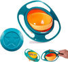 Baby Gyro Bowl 360 Dgree Rotation Spill Resistant Gyroscopic Bowl with Lid Toy Tableware for Kids Toddlers