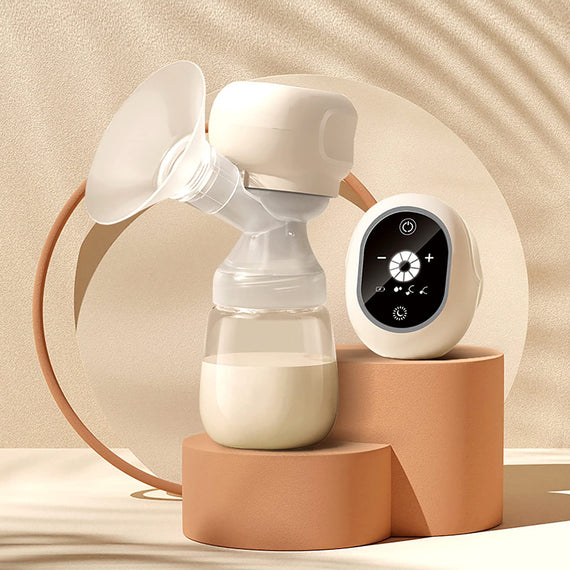 Rightsure Wearable Breast Pump, Hands Free Breast Pump with Night Light, 180ML Electric Portable Wireless Milk Pump with LCD Display, 3 Modes & 9 Levels Massage