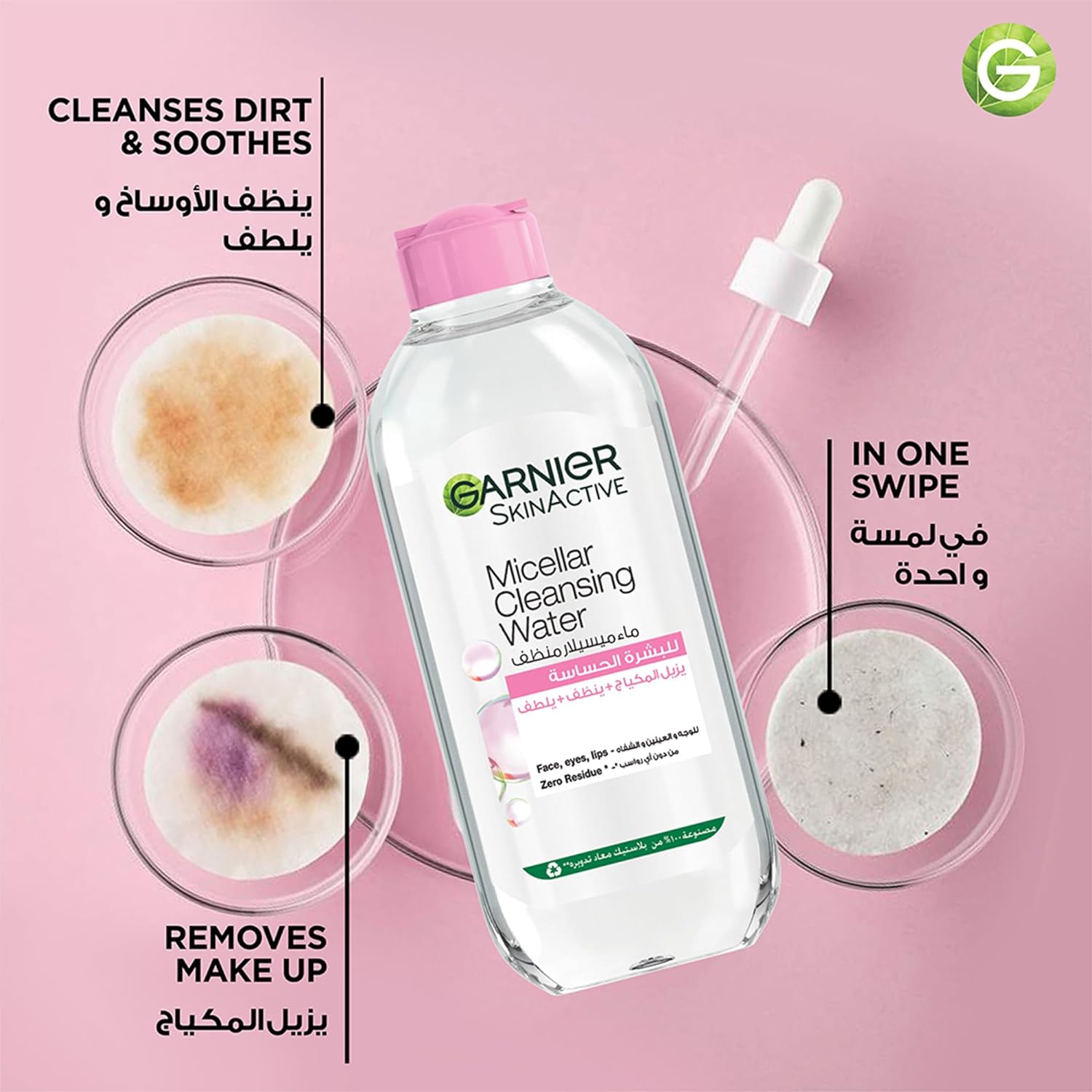 Garnier SkinActive Micellar Cleansing Water Classic 400ml